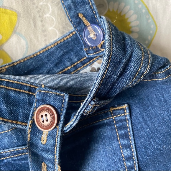 Salopette Jeans Shorts - Picture 4 of 5